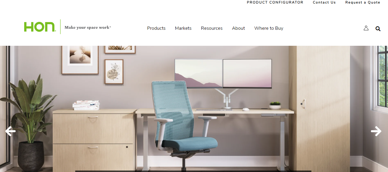 The HON Company Office Furniture Manufacturer