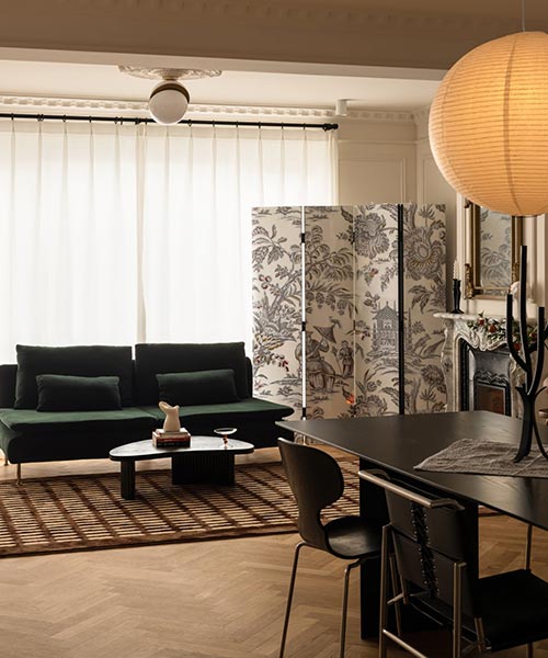 French Apartment livingroom