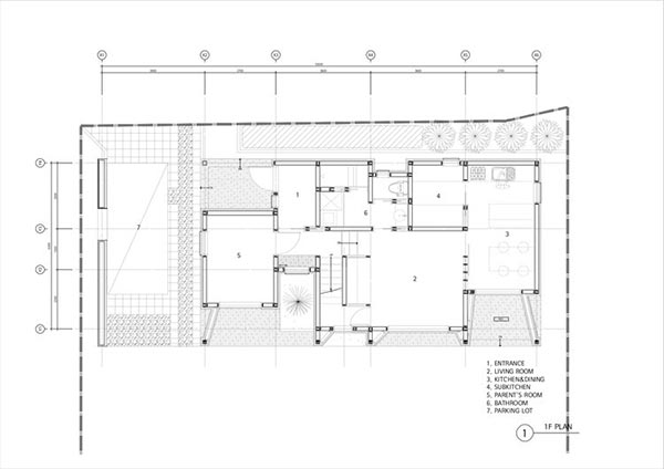 Villa Design Drawing