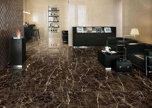 Black Granite Flooring Design