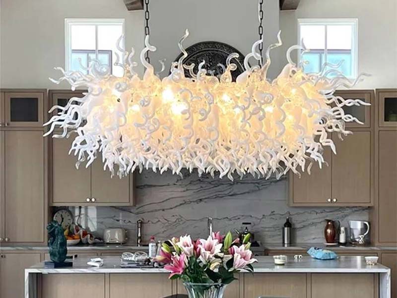 Blown Glass Chandeliers 