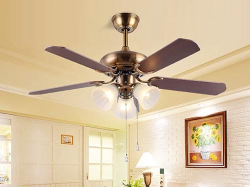 Brass Fan Lamps