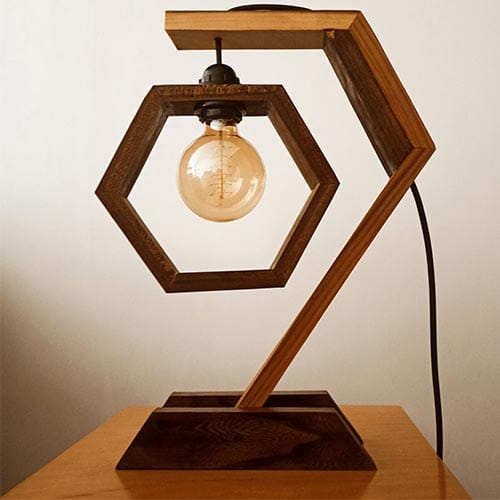 Brown Modern Table Lamp