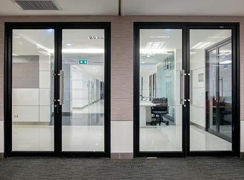 Commercial Spaces Aluminum Door
