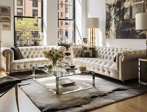 Contemporary Chesterfield Sofa