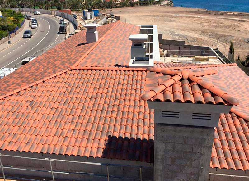 Curved Roof  Tiles