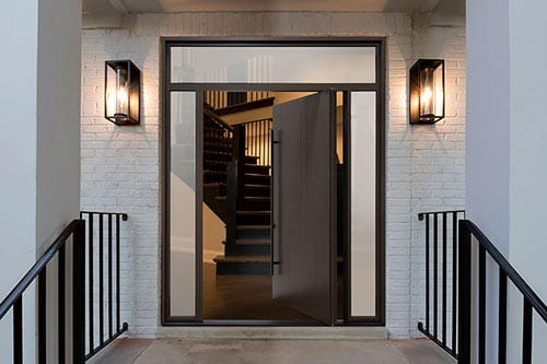 Custom Aluminum Entry Door