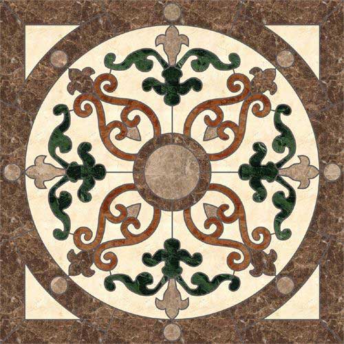 Floor Medallion Design Pattern