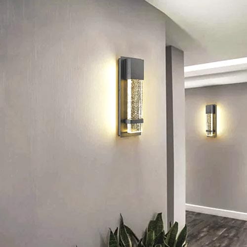 Glass LED Wall Sconce Light
