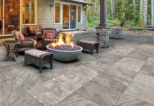 Grey Quartzite Outdoor Flooring