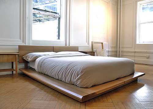 Hardwood Platform Bed