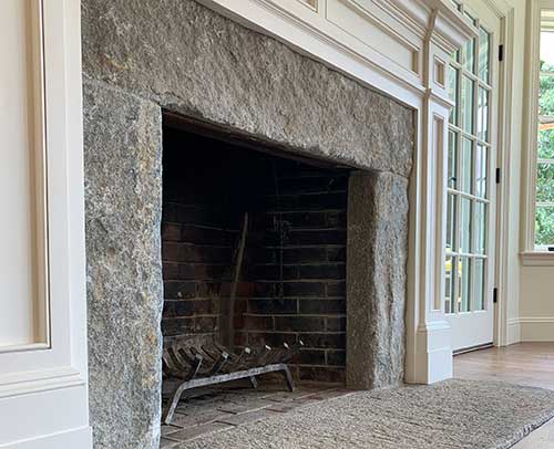 Home Granite Fireplace