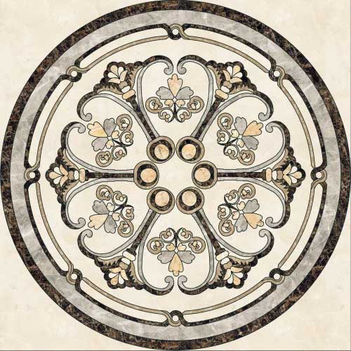 Marble Floor Medallions