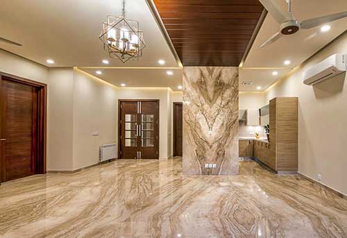 Marble Flooring and Walls