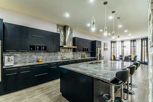 Marble Kitchen Island