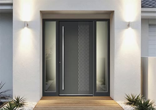 Modern Aluminum Entry Door
