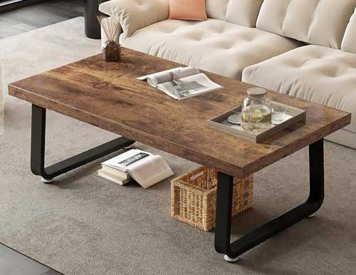 Modern Rectangle Coffee End Table