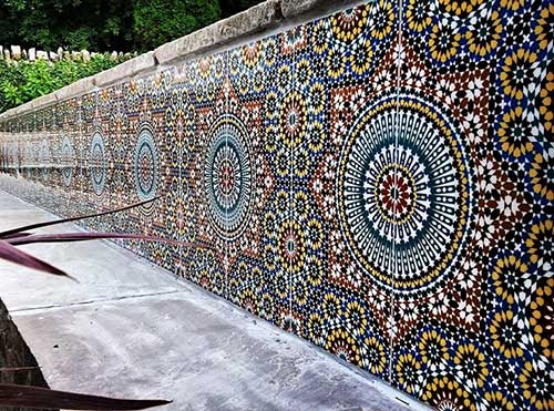 Moroccan Garden Tiles