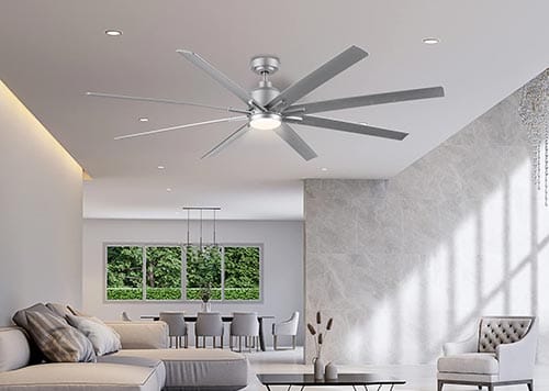 Nickel Fan Light