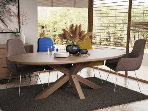 Oval Dining Table