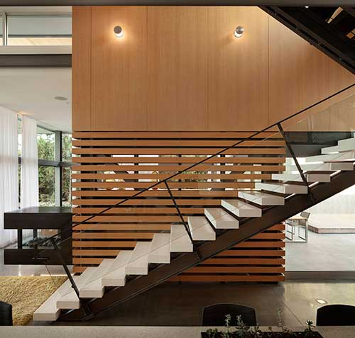 Residence Modern Straight Staircase