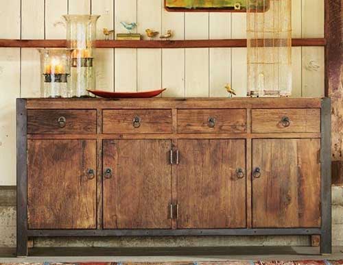 Rustic Buffets and Sideboards