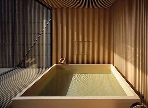 Spa Hotel Wall Panel Design