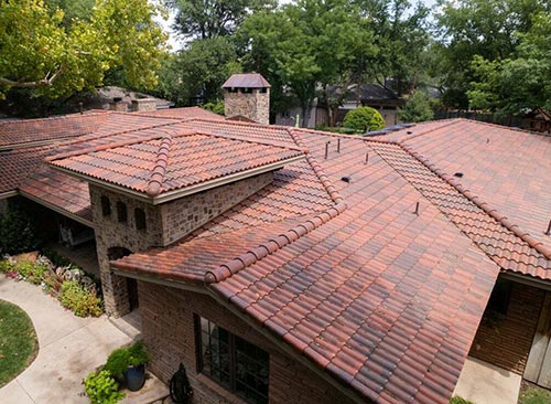 Spanish Home Roof Tile Design