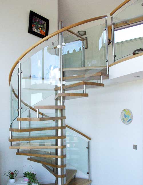 Spiral Staircase Glass Model