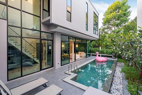 Villa Aluminum Windows Application