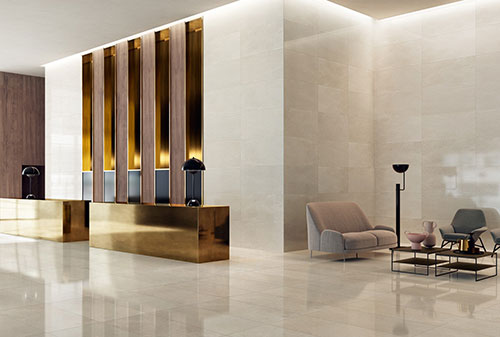 White Polished Glazed Tiles
