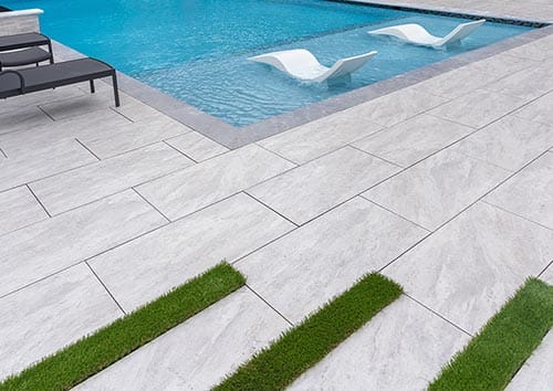 White Porcelain Paving Tiles