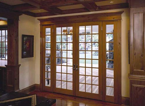 Interior French Wood Door