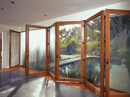 Wood Bifold Door