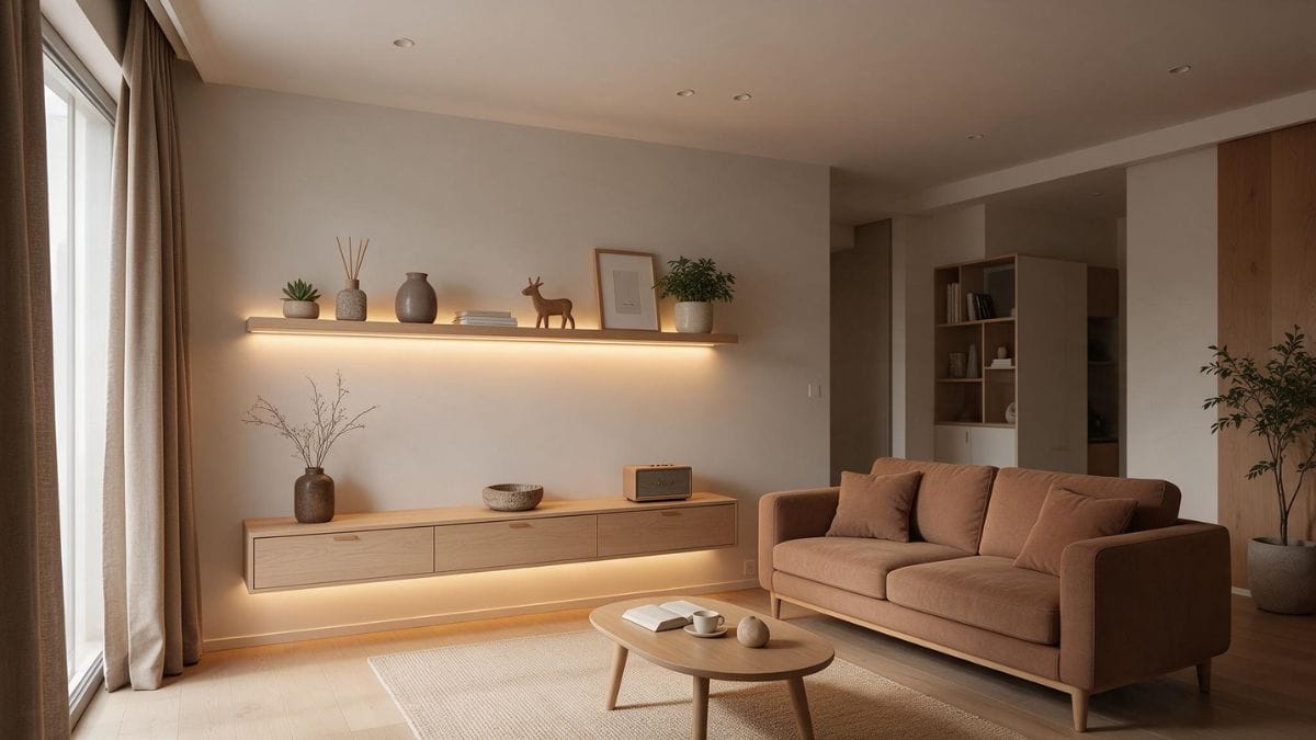 Illuminated Display Shelving 
