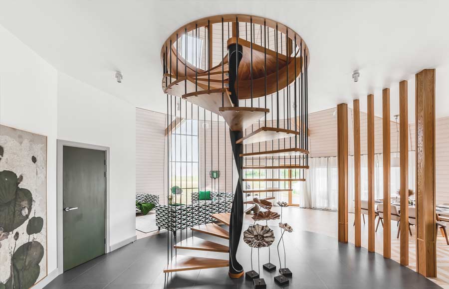 A-spiral-staircase