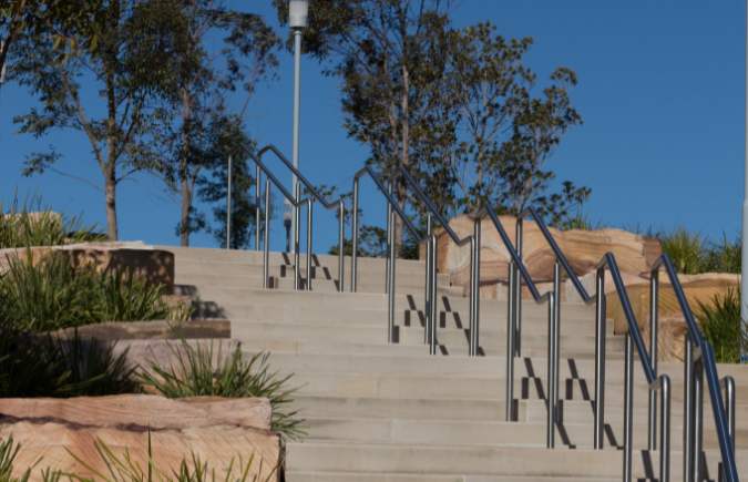 Stone Outdoor Staircase