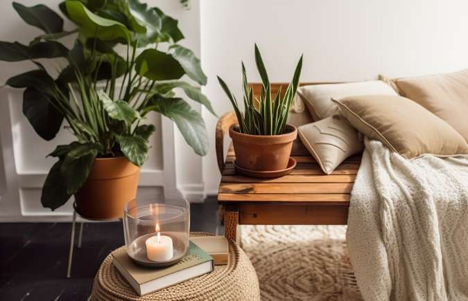 Modern Boho Living Room