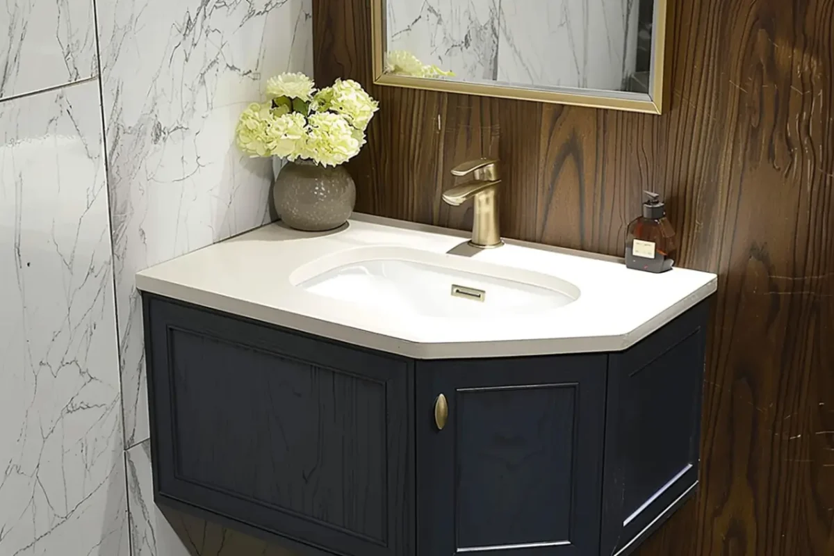 Corner Bathroom Vanity