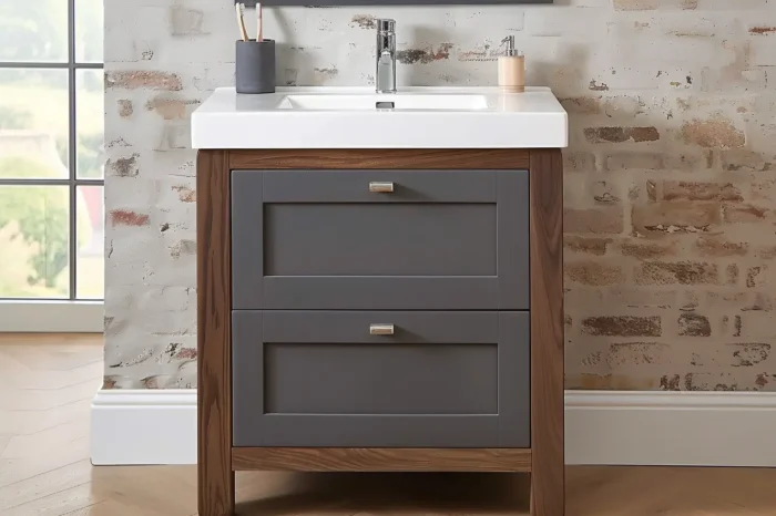 Freestanding Bathroom Cabinets: Sleek Storage