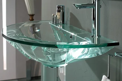 Glass Bathroom Vanities