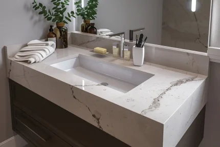 Integrated Sink Vanity Top