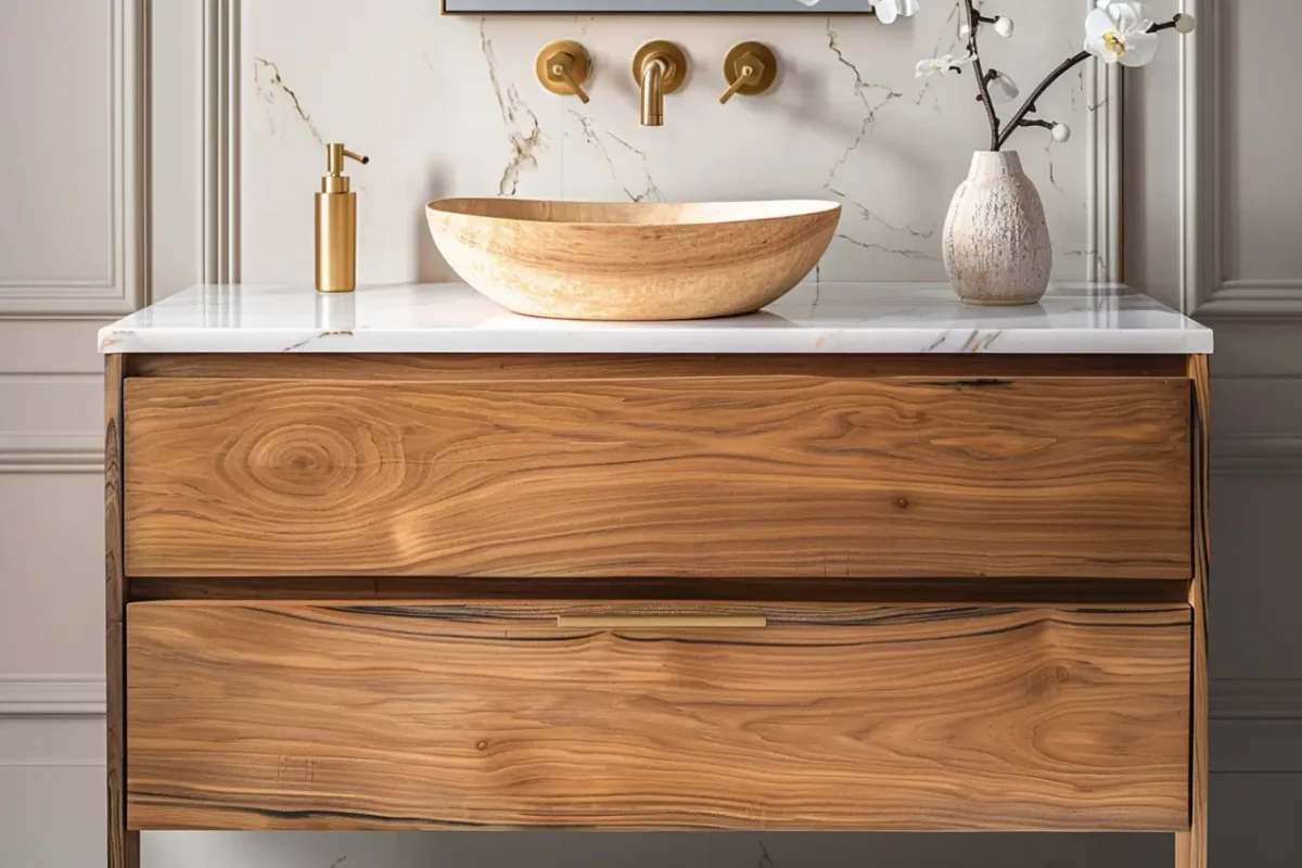 Wood Bathroom Vanity
