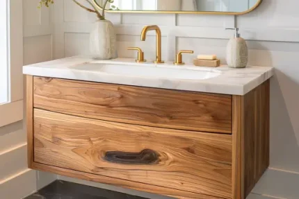 Wood Bathroom Vanity