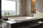 built in bathtub