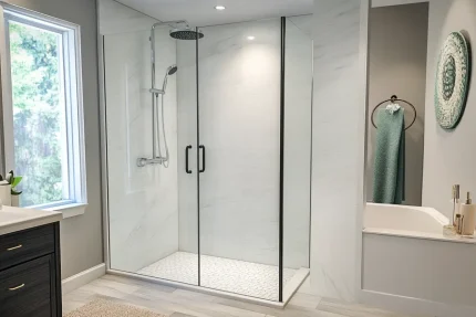 Frameless Shower Glass