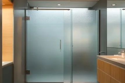 Frosted Shower Glass