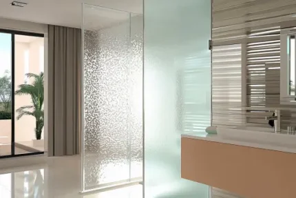 Privacy Shower Glass