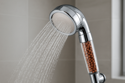 Shower Head With Beads