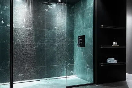 Sliding Shower Glass